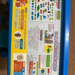 アンパンマンとなかよし動物バケツ　ブロックの画像