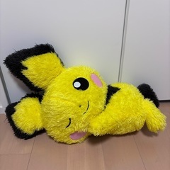 【取引者決定】BIGサイズ 寝そべりクロミピチューセットの画像