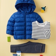 ユニクロ 　ウォッシャブルパーカ(未使用)の画像