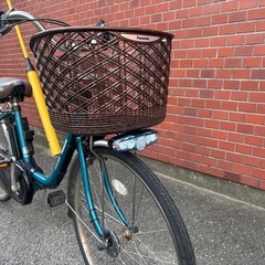 Panasonic 電動アシスト自転車 青　24インチの画像