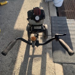 最終値段　移動式草刈機の画像