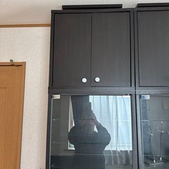 【交渉中】突っ張り家具 ショーケース（コレクション収納棚）の画像