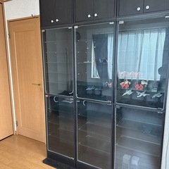【交渉中】突っ張り家具 ショーケース（コレクション収納棚）の画像