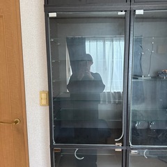 【交渉中】突っ張り家具 ショーケース（コレクション収納棚）の画像