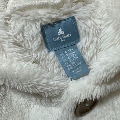ベビー服 70cm 6〜12months もこもこアウター　gap の画像
