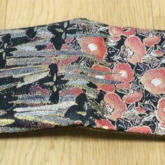 帯で作ったポケットティッシュ入れ　3個　横13㎝×縦9㎝　未使用の画像