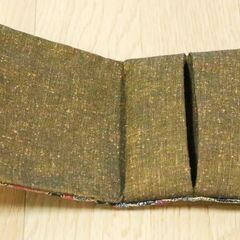 帯で作ったポケットティッシュ入れ　3個　横13㎝×縦9㎝　未使用の画像