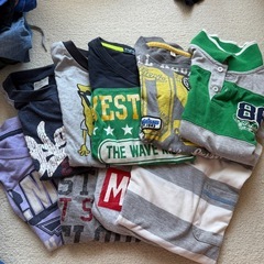 大量！ 140cm サイズ 男の子 夏服 半袖 半ズボン 長袖 フリースの画像