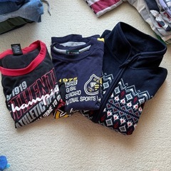 大量！ 140cm サイズ 男の子 夏服 半袖 半ズボン 長袖 フリースの画像