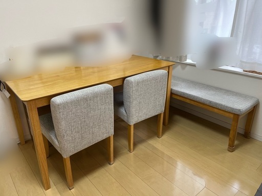 お譲り先決定済み】ダイニングテーブルセット 4人掛け 【公式通販】