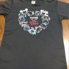 140 サイズ　ツムツム　部活 Tシャツの画像