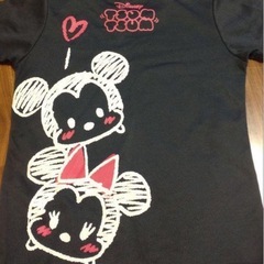 140 サイズ　ツムツム　部活 Tシャツの画像