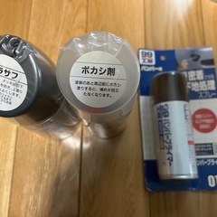 車メンテナンス用スプレー未使用3本他使用済みおまとめの画像