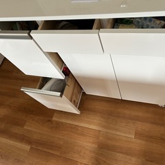 キャビネット　ゴミ箱付きの画像