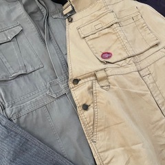 おまとめセット つなぎ＆オーバオール サロペット 作業よ用の画像