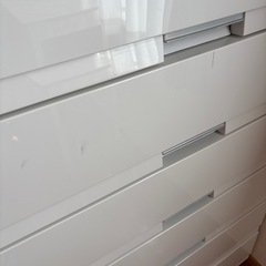 チェスト フィッツプラス プレミアム　ホワイト　7段　の画像