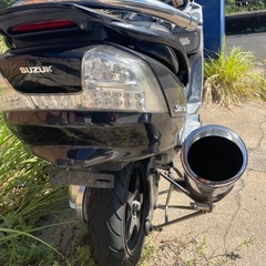 スカイウェイブ 不動 カスタム 部品取り 訳ありの画像