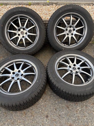 アルミ、スタッドレスタイヤセット18インチ