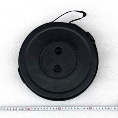 折りたたみ椅子 携帯用 折り畳み椅子 高さ45cmまで無段階 キャンプ アウトドア 行列待ち 万博椅子 新品未使用の画像