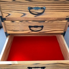 小物引き出し木製の画像