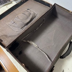 トランク② バッグかばん古いレトロ大正昭和アンティークケース古道具 の画像