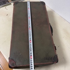 トランク② バッグかばん古いレトロ大正昭和アンティークケース古道具 の画像