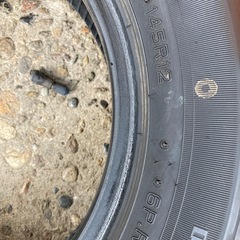 145R12 6PR 2本ダンロップタイヤの画像