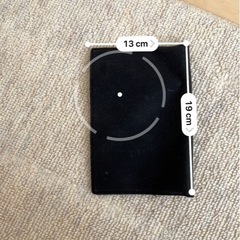 フランフラン　手帳カバーの画像