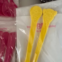 プラスチックスプーンの画像