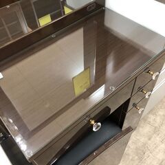 【ジャングルジャングルサカイ石津店】インテリア岩永 ドレッサー ブラウン おしゃれ 収納 幅60cm クリーニング済み 堺市 西区 東区 北区 南区 堺区 石津の画像