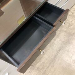 【ジャングルジャングルサカイ石津店】インテリア岩永 ドレッサー ブラウン おしゃれ 収納 幅60cm クリーニング済み 堺市 西区 東区 北区 南区 堺区 石津の画像