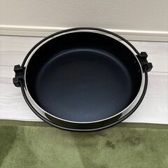 🍲すき焼き鍋 26cm（ガラス蓋付き）の画像