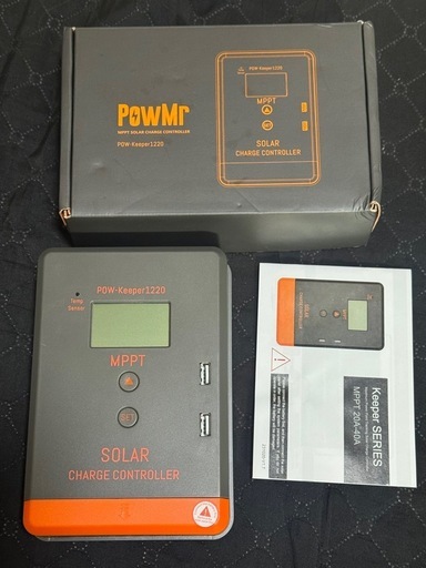 PowMr MTTP ソーラーチャージコントローラー　未使用品