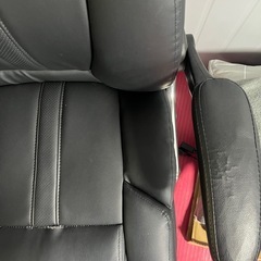 決まりました❗️オフィスチェア　肘付き　ブラック の画像