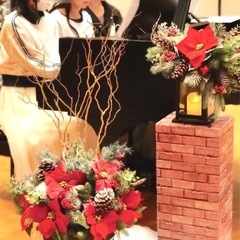 早い者勝ち🎄クリスマス装飾 3点セット（ステージ装花・発表会・店舗ディスプレイにも）の画像