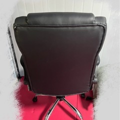 決まりました❗️オフィスチェア　肘付き　ブラック の画像
