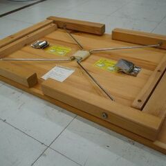 無印良品 パイン材 折りたたみ式 ローテーブル 幅80cm ナチュラル MUJI テーブル 折りたたみテーブル 座卓 センターテーブル 良品計画 苫小牧西店の画像