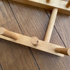 皿　スタンド　木製の画像