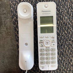 📞便利📞2024年製 Panasonic コードレス電話機　VE-GD69-W No.7516の画像