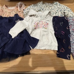 60cm〜80cm女の子服22着 の画像