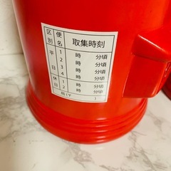 郵便局　貯金箱　おおきめのポスト　２個セットの画像