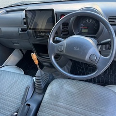 ハイゼット　カスタム　後期　ブロックタイヤ　14インチ　カーナビ　軽トラック　5MTの画像