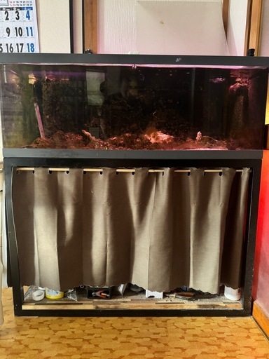 1200×550アクリルオバーフロー水槽