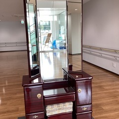 三面鏡ドレッサー【町田市再生家具】　252172の画像