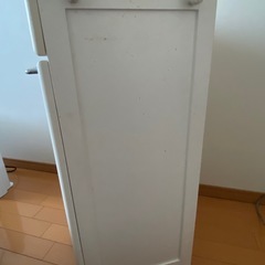 キッチン　２分別　ダストボックス　キャスター付の画像