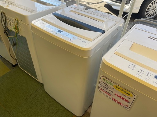 【リサイクルサービス八光】2017年製　HerbRelax　YWM-T60A1　ヤマダ電機オリジナル　全自動電気洗濯機　(6kg)
