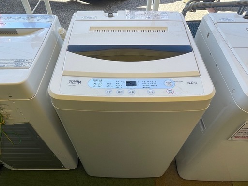 【リサイクルサービス八光】2017年製　HerbRelax　YWM-T60A1　ヤマダ電機オリジナル　全自動電気洗濯機　(6kg)