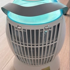 卓上扇風機 CF-009 冷却機能付き ホワイト/ブルーの画像