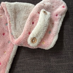 ふわふわのマフラーの画像