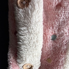 ふわふわのマフラーの画像